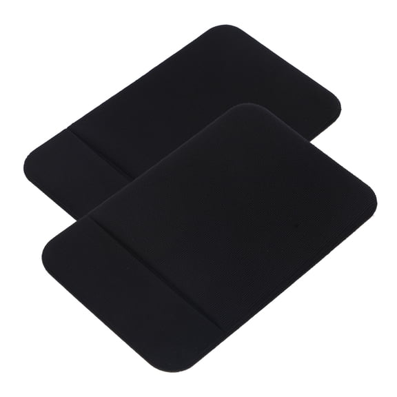 SEWCHICS 2Pcs Phone Card Holder Black Sticky Wallet Sleeve for Secure Credit Card Storage