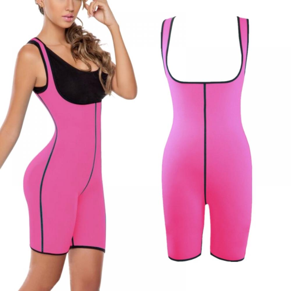 Full Body Shapewear Sauna Suit Neoprene Sweat Bodysuit Gym Shaper
