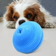 thumbnail image 3 of Cheers.US Bite Resistant Teething Toys Balls Dog Pet Food Treat Feeder Chew Tooth Cleaning Ball Exercise Game IQ Training Ball Pet Tooth Cleaning, Chewing, Fetching, IQ Raise Ball Food Toys, 3 of 7
