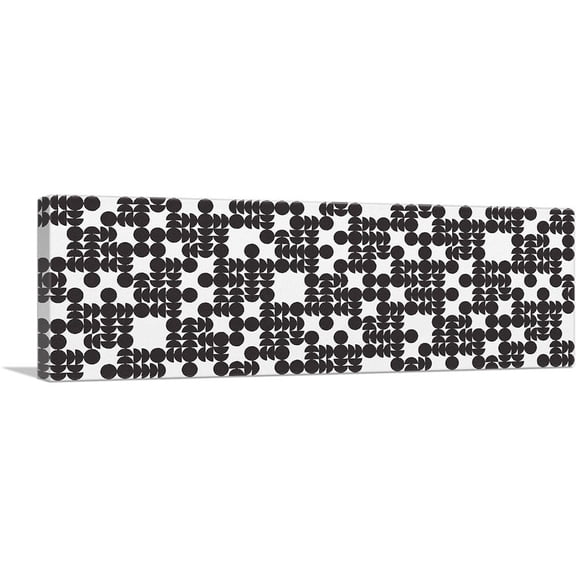 ARTCANVAS Mid-Century Modern Moving Floors Canvas Art Print - Size: 36" x 12" (0.75" Deep)