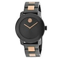 thumbnail image 2 of Movado Bold Rose Gold Women's Metal Gray Ionplated 36mm Model 3600327, 2 of 4