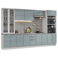 thumbnail image 1 of Cocina Integral Completa Armario de Vidrio Madesa Lux BG 03, 1 of 13