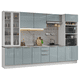 thumbnail image 1 of Cocina Integral Completa Armario de Vidrio Madesa Lux BG 03, 1 of 13