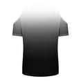 thumbnail image 6 of Cavosen Women Short Sleeve T Shirts Tops Summer Off Shoulder Sleeve Dressy Blouse Pullover Tunic V Neck Casual Loose T Shirts Gradient Trendy Tees Vacation Shirts Black S, 6 of 6