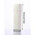 thumbnail image 2 of 1pc Portable Plastic Toothbrush Box, Plastic Toothbrush Box with Lid, Carved Flower, Bathroom, Toiletries, Travel, 2 of 2