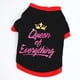 thumbnail image 2 of Camisas para perros Chaleco con estampado de letras para perros pequeños y grandes Disfraz con eslogan Pijamas para perros Regalo para cachorros Ropa para mascotas Mamá's Boy-L, 2 of 5