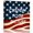 Red, variant on Vintage American Flag Wall Art Painting on Canvas, Red Beige Waves Canvas Art Home Prints Wall Art Framed Modern Artwork for Living Room Bedroom Wall Decor 20x20in