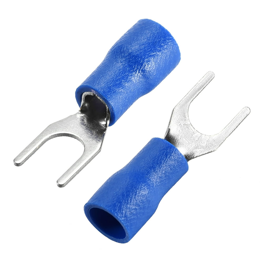 SV24S Insulated Fork Spade Wire Connector Electrical Crimp Terminal