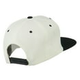 thumbnail image 4 of Old English T Embroidered Snapback Cap - Natural Black OSFM, 4 of 5