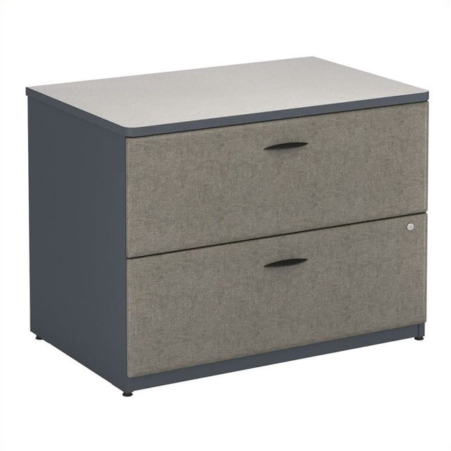 Bush Business Furniture Series A 36" Lateral File Cabinet in Slate