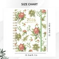 thumbnail image 4 of 2026 Planner Weekly And Monthly Calendar Planner For Women Jan 2026 Dec 2026 Hardcover Planning Agenda Book Bound, 4 of 9