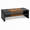 Black + Brown Wood Grain, variant on 2-Tier Monitor Stand Riser, MDF Desktop Shelf with Storage, 20 in Computer Monitor Riser for Laptop, Printer, Keyboard, Office Desk