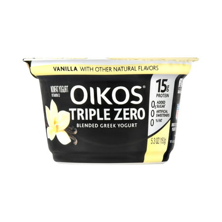 Dannon® Oikos® Triple Zero Blended Greek Nonfat Yogurt ...