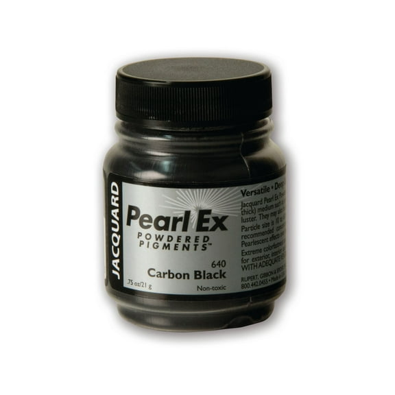 Pearl Ex Powdered Pigments - Carbon Black - (.5/.75 oz)