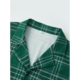 thumbnail image 6 of AIGUR Family Matching Christmas Pajama Set, Family Matching Christmas Pajamas Plaid Long Sleeve Button Down Tops Pants, 6 of 11