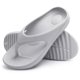 thumbnail image 2 of Sandalias shevalues con soporte ortopédico para mujer, gris claro 37, 2 of 6