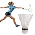 thumbnail image 3 of 3pcs Goose Feather Shuttlecocks Badminton Ball Game Training Equipment, 3 of 5