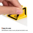 thumbnail image 4 of Uxcell Triangle Beware of The Magnetic Field Warning Sign Self Adhesive 50mm 4Pcs, 4 of 4
