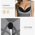 thumbnail image 6 of New Fashion Women Full Body Shapers Waist Cincher Underbust Bodysuits Tummy Belt Shapewear Lady Slimming Jumpsuit Shapers, 6 of 6