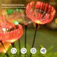 thumbnail image 4 of Las luces decorativas solares duran hasta 12 horas para jardín, césped, patio, estanque, patio trasero (C-2PCS), 4 of 9
