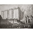 thumbnail image 2 of The Storming Of The Bastille Paris France 14Th July 1789. From A Contemporary Print. Poster Print, 2 of 2