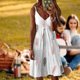 thumbnail image 5 of Vestido Suspendido Summer Beach Sling Dress Casual Printed Vest Dress Soft Plus Size (Rosa 5XL) Ygjytge para Mujer Rosa T M, 5 of 9