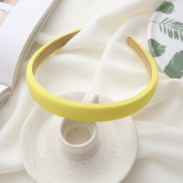 Diadema de color caramelo, diadema para lavarse la cara, horquilla para el cabello, banda para el cabello que combina con todo, tocado de verano