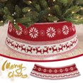 thumbnail image 1 of Fiudx Ofertas relámpago Falda de árbol de Navidad de punto de calidad acrílica Delantal Adorno de árbol de Navidad, 1 of 7