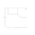 thumbnail image 2 of Quantum L-Shaped Electric Sit-Stand Desk Corner Height Adjustable Desk, 2 of 6