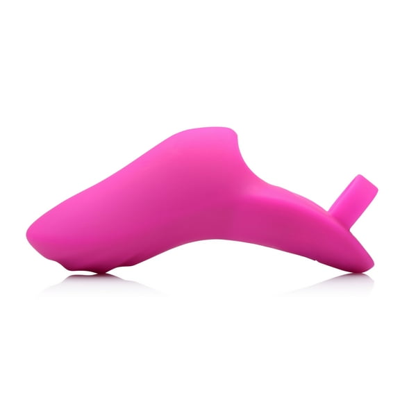7X Finger Bang Her Pro Silicone Vibrator - Pink