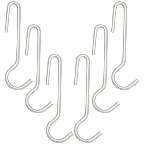 POT RACK HOOKS 6PK CHROME