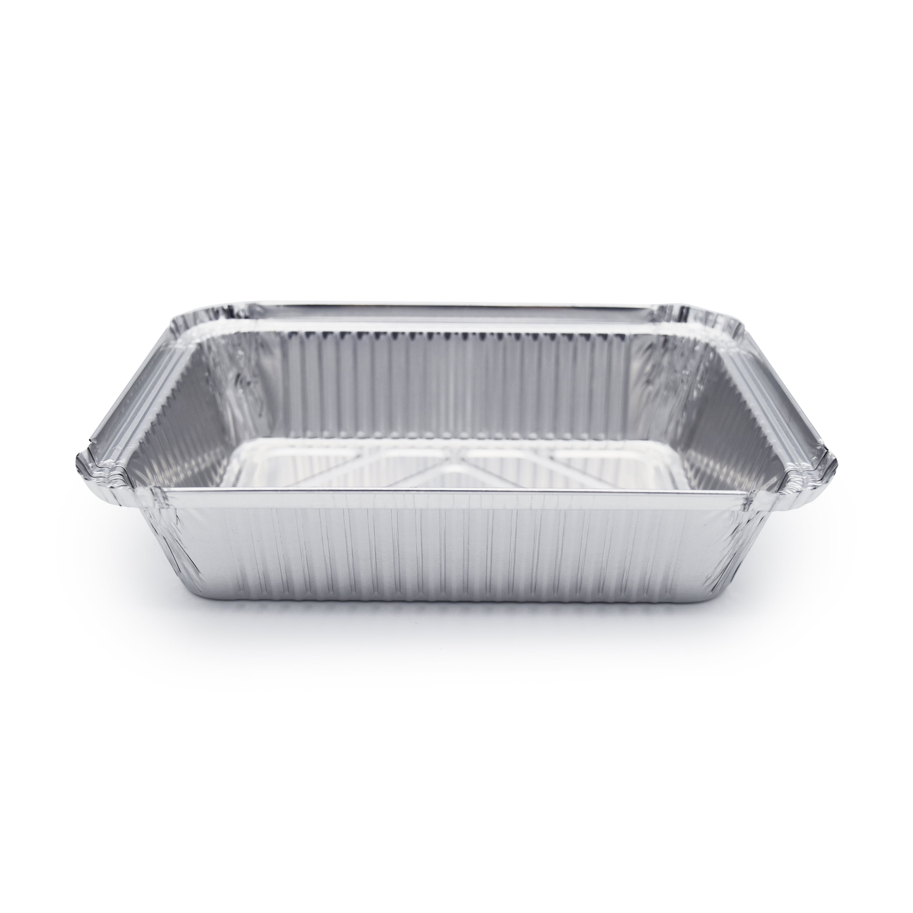 Premium Lids for Chafing Pans 9 x 13 Half Deep Pans l Top Choice Disposable Aluminum Foil Tin Pan Lid Perfect for Roasting Potluck Catering Party BBQ Baking Cakes Pies Fig & Leaf 40 Pack 