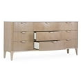 thumbnail image 5 of Michael Amini Malibu Crest Wood & Marble Dresser - Blush/Chardonnay, 5 of 15