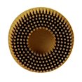 thumbnail image 5 of 3M Surface Conditioning Disc 07525 Scotch-Brite Roloc; Used For Deburring/Blending/Finishing/Polishing/Cleaning/Coating/Defect/Scratch/Rust Removal; Bristle Disc; 2 Inch Diameter; 80 Grit; Yellow, 5 of 5