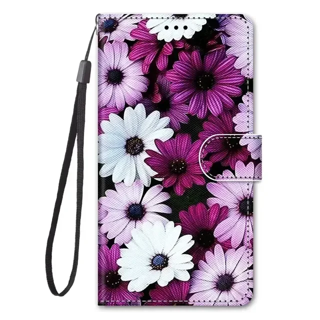 Fashion Leather Flip Case For Xiaomi Poco M6 Pro 5G X5 Pro 12T Redmi Note 12 Pro Plus 12S 12C Butterfly Painted Wallet Cover