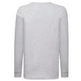 thumbnail image 2 of Fruit of the Loom Boys/Girls Value Heather Long-Sleeved T-Shirt, 2 of 4