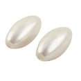 thumbnail image 2 of Veil Dress Rice Shaped DIY Loose Beads Imitation Pearl Headwear Accessary 100pcs, 2 of 3