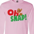 thumbnail image 4 of Inktastic Oh Snap Long Sleeve T-Shirt, 4 of 5