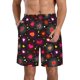 thumbnail image 1 of Fotbe Geometric Hearts Trajes de Baño Estampados para Hombre, Shorts de Verano de Secado Rápido, Ropa de Playa, Bañadores-Medium, 1 of 6
