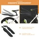 thumbnail image 3 of BRIGHTFUFU 2 piezas Guardería para bicicletas de bicicleta de bicicleta de barro de la rueda delantera y trasera para bicicletas de montaña, 3 of 7
