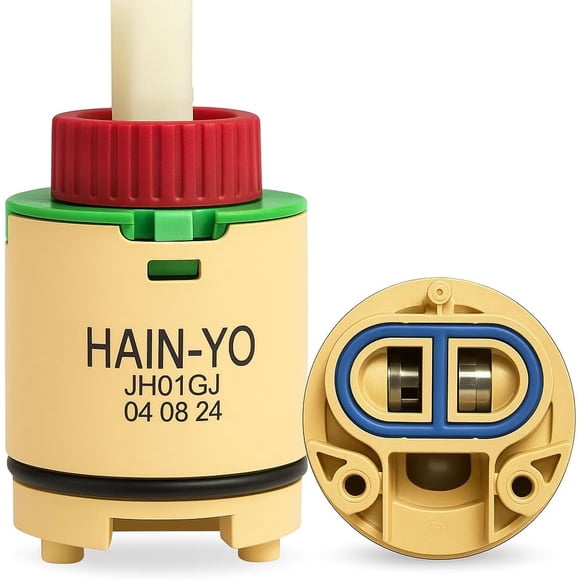 Hain-Yo/Sayco HK-40 Single Lever Faucet Cartridge Tub Shower Style Original - Bathroom Sink Faucets & Parts, for Home Shower Handle Repair and Improvement, Commonly Used in Uberhaus Faucets