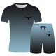 thumbnail image 4 of Playeras Deportivas Para Hombre, Camiseta Informal De Verano Con Estampado De Avión De Papel, Blusa De Manga Corta Con Cuello Redondo, 4 of 4