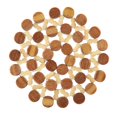 thumbnail image 2 of Mesa Resistente Al Calor, Soporte Para Platos Y Tazas De Bambú Redondo, Almohadilla Para Olla, 2 of 7