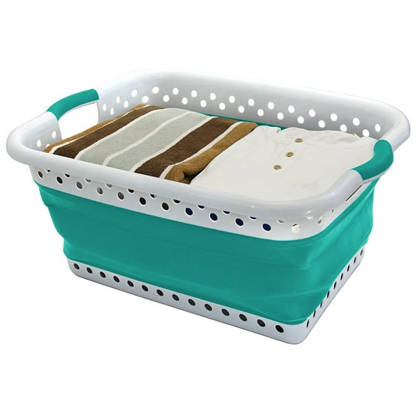 Space Saving Collapsible Laundry Basket