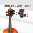 thumbnail image 3 of Support Mural Multi-styles pour Guitare, Support Antidérapant pour Instruments, Guitare Classique/populaire/électrique, Basse, Ukulélé, Violon pour Guitare Électrique, 3 of 5