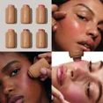 thumbnail image 2 of New Rhodexx Blusher Stick Lip Cheek Blush Cream Lift Complexion Long-Lasting Simple Tint High Pigment Beauty Makeup, 2 of 5