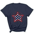 thumbnail image 2 of HaoXianJian Men's 4th of July Cotton Summer 1776 USA Flag Shirts Independence Day T-Shirt Memorial Day Lightweight Going Out Top Graphic Tees Top Summer Blouses for Men 2025 S-XXXL, 2 of 5