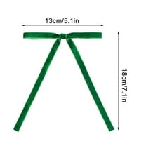 Qocolhg 24 Pcs Turquoise Blue Velvet Christmas Bows Rustic Vintage Wedding Velvet Ribbon Gift Bows for Tree Wreath Garland Home Decor Indoor Outdoor Christmas Decorations Clearance