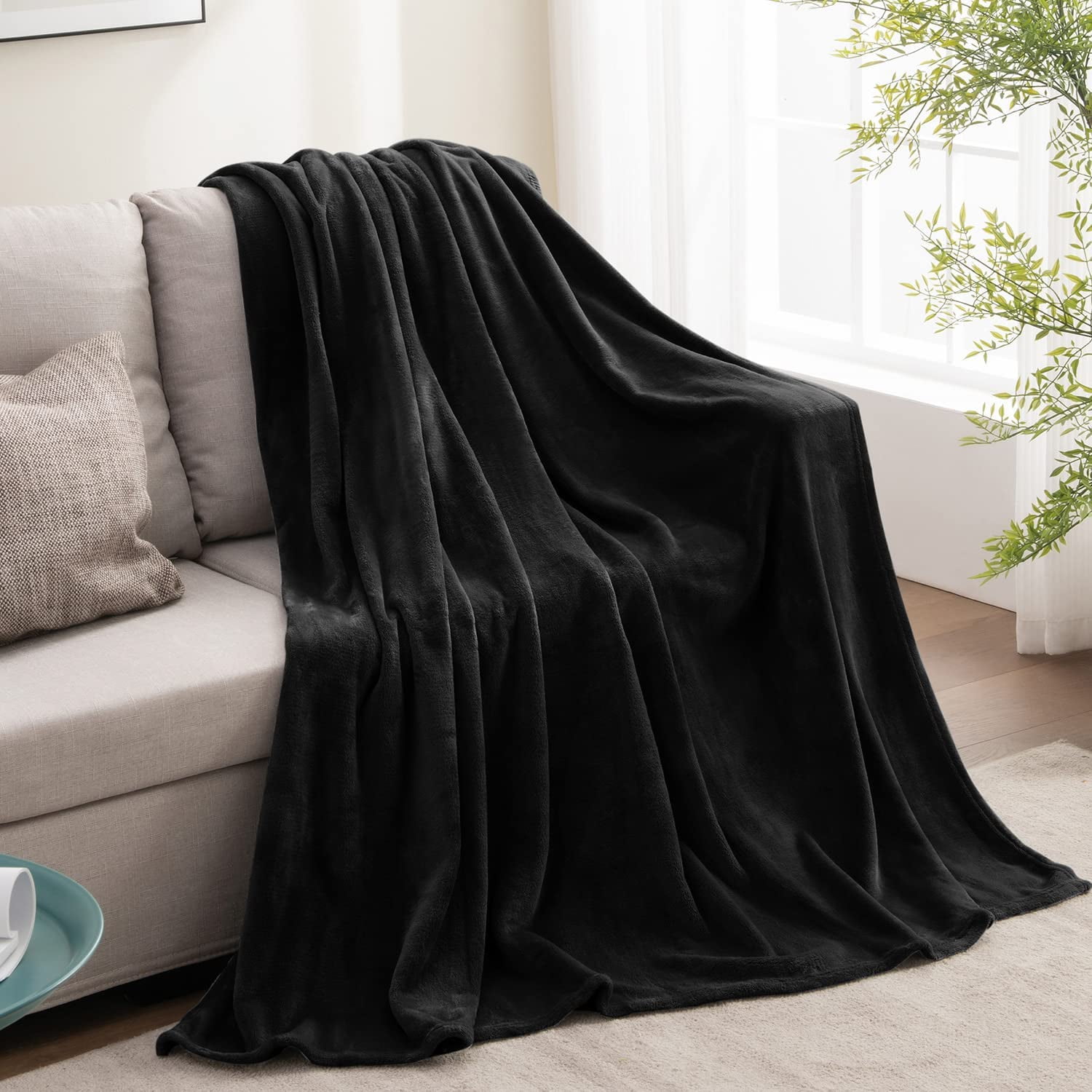 Throw Blanket Snuggle Plush Soft Fleece Winter Warm Comfy Sofa Chair Blanket US 