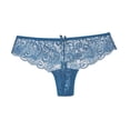 thumbnail image 2 of CRILSTYLEO 6Ud Panties De Encaje Femenino Con Elástica Y Suave Para Uso Diario, 2 of 8